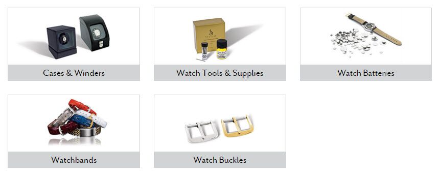 Click to see our Watch Accessories collections